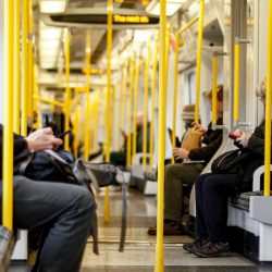 tube people on phones